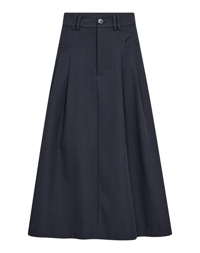 Co'Couture - LunaCC New Pocket Pleat Nederdel - Navy 